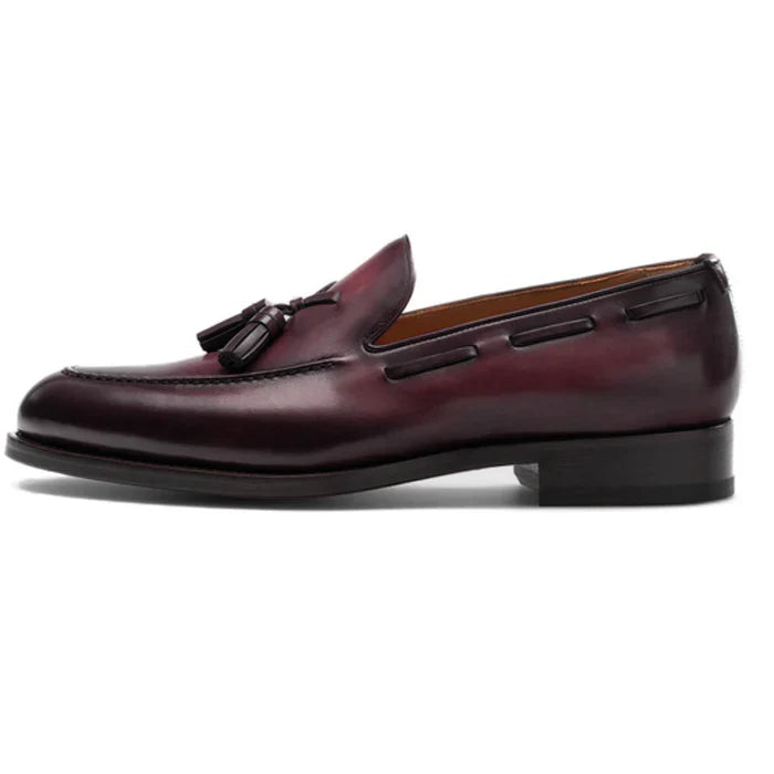 Wine Red Loafers