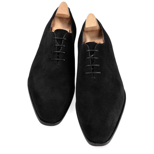 Formal Alexander Black Suede Wholecut