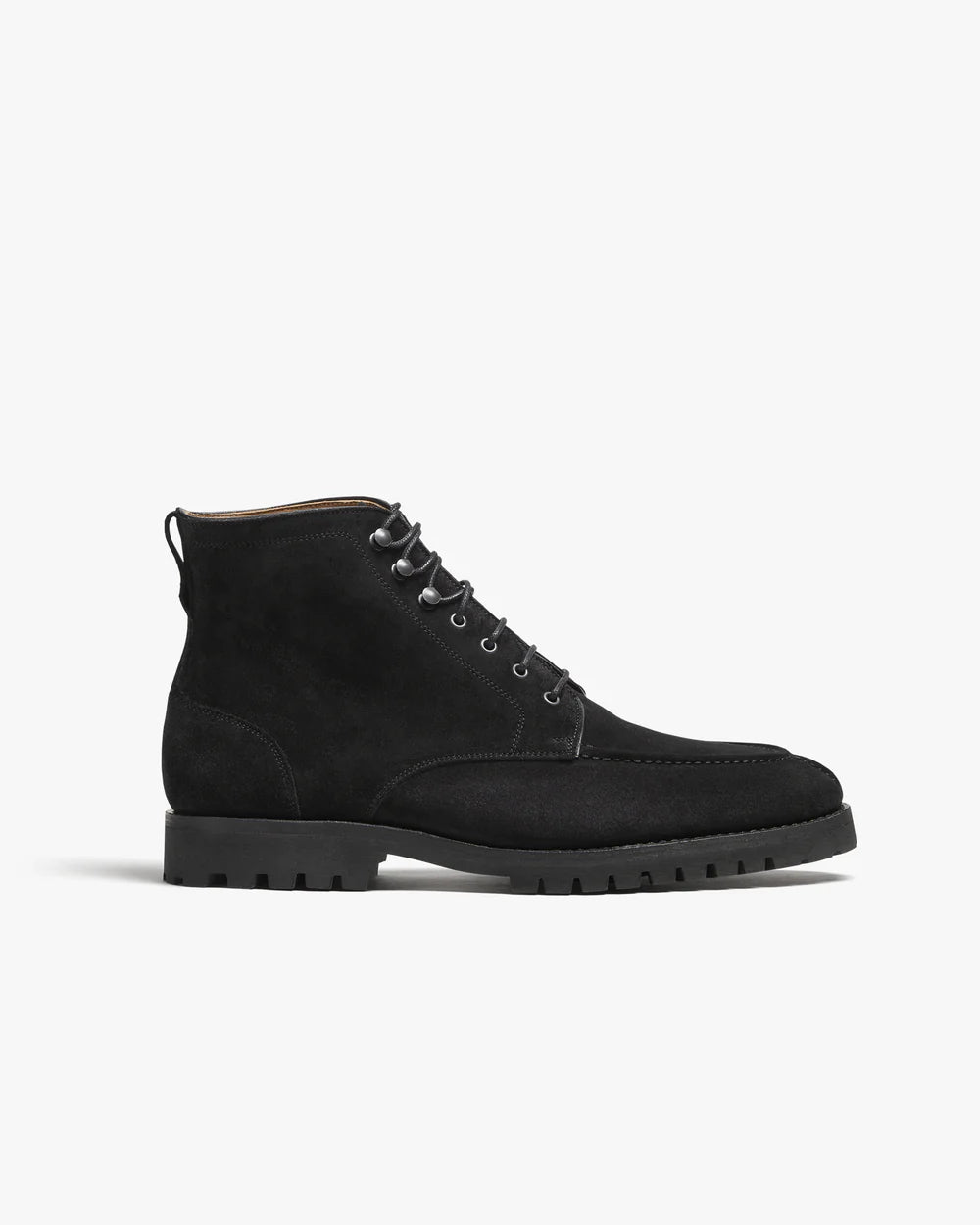 Gotham Moc-Toe Boots – Black