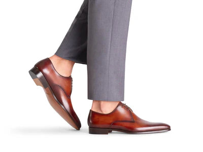 Formal Moco Brown Oxford Shoes