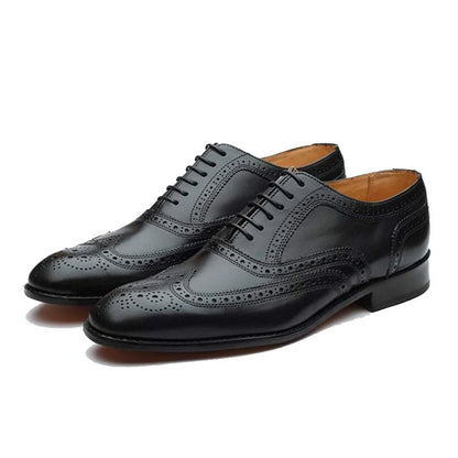 Formal Adam Black Brogue