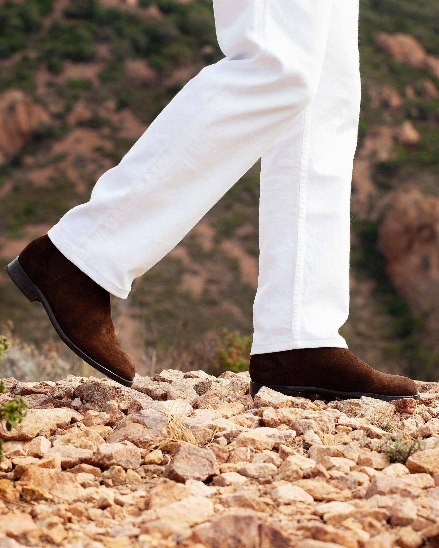 The Elfvik Suede Chelsea: Refined Craftsmanship, Rain or Shine