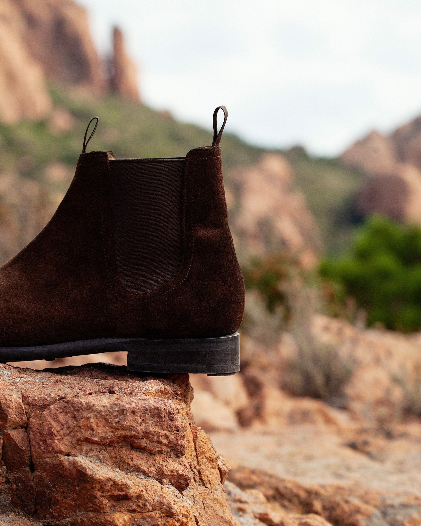 The Elfvik Suede Chelsea: Refined Craftsmanship, Rain or Shine