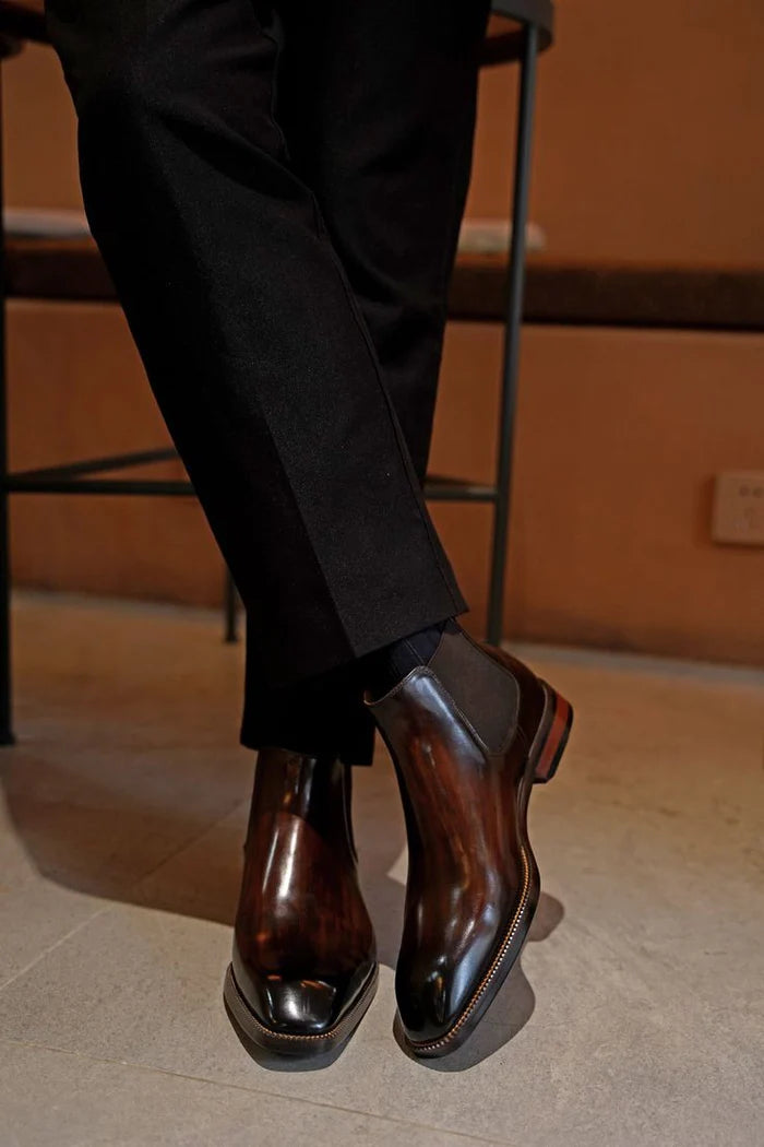 Elevate Your Every Step: The Valemont Rise Wholecut Chelsea