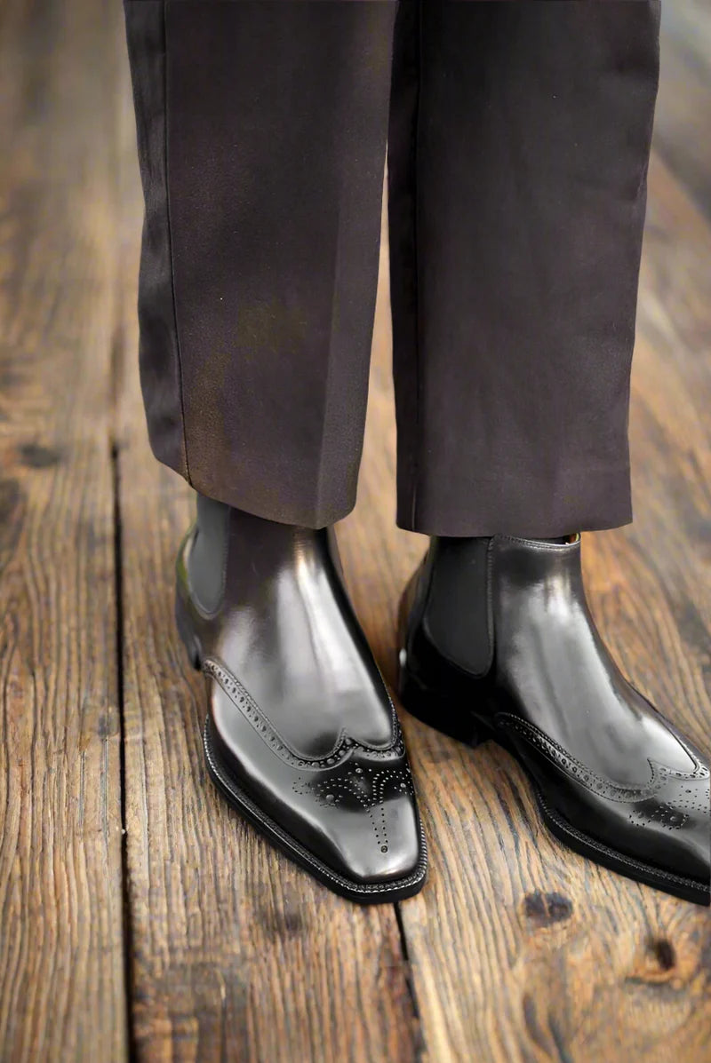 The Esquire Torronto Black Chelsea Boot: Timeless Craftsmanship for the Modern Journey
