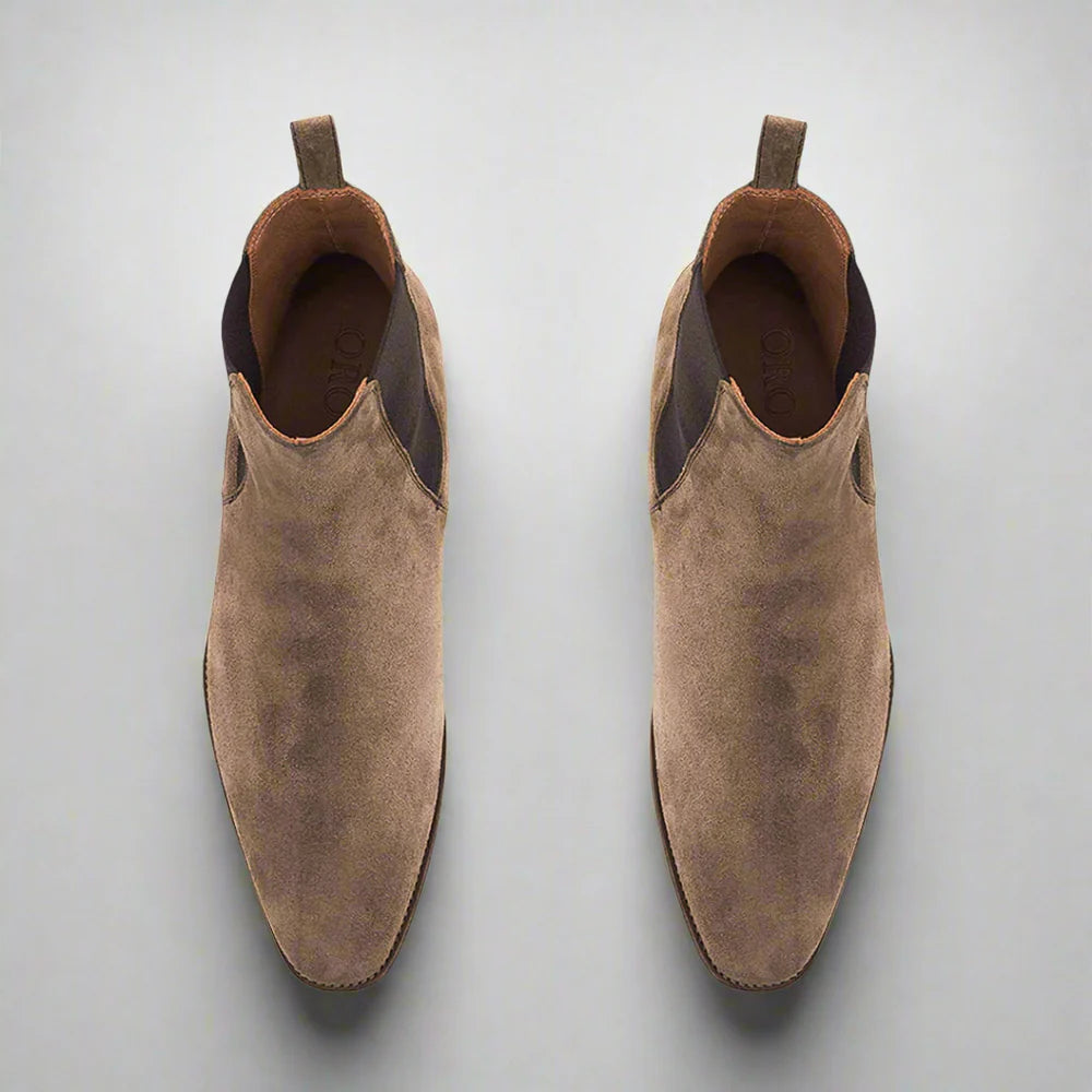 The Alpaca Suede Chelsea: A Masterclass in Textured Minimalism