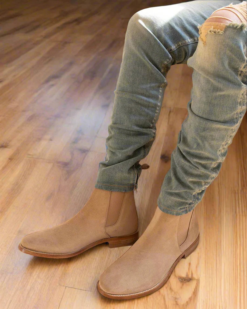 Esquire Toronto Wanderer | Handcrafted Suede Chelsea Boot