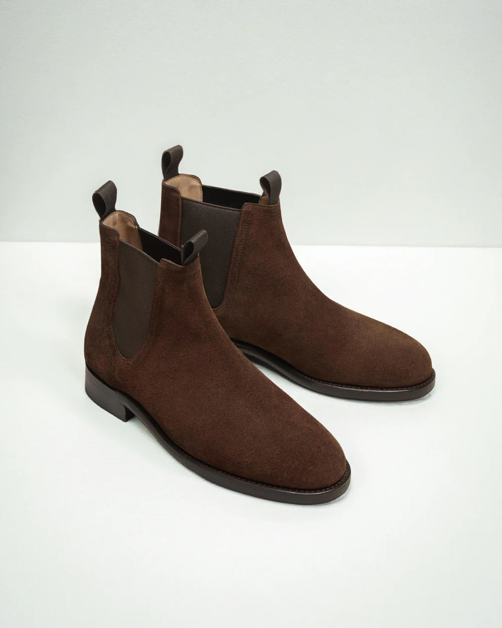 The Elfvik Suede Chelsea: Refined Craftsmanship, Rain or Shine